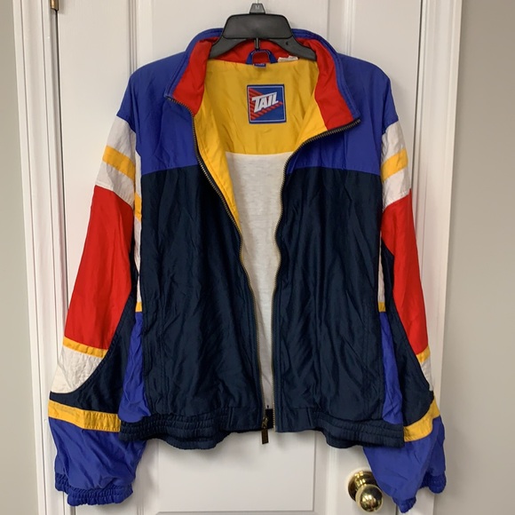 Men’s Full Zip Mid-Weight Multicolored Jacket XL - Picture 2 of 4